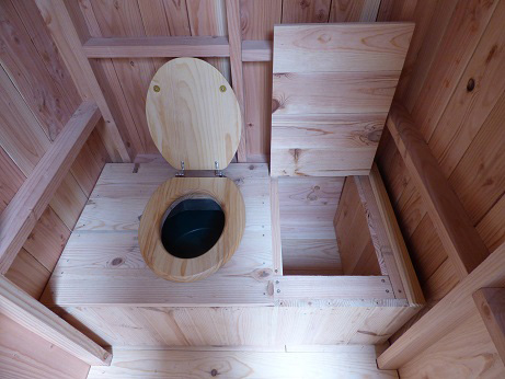 meuble toilettes seches